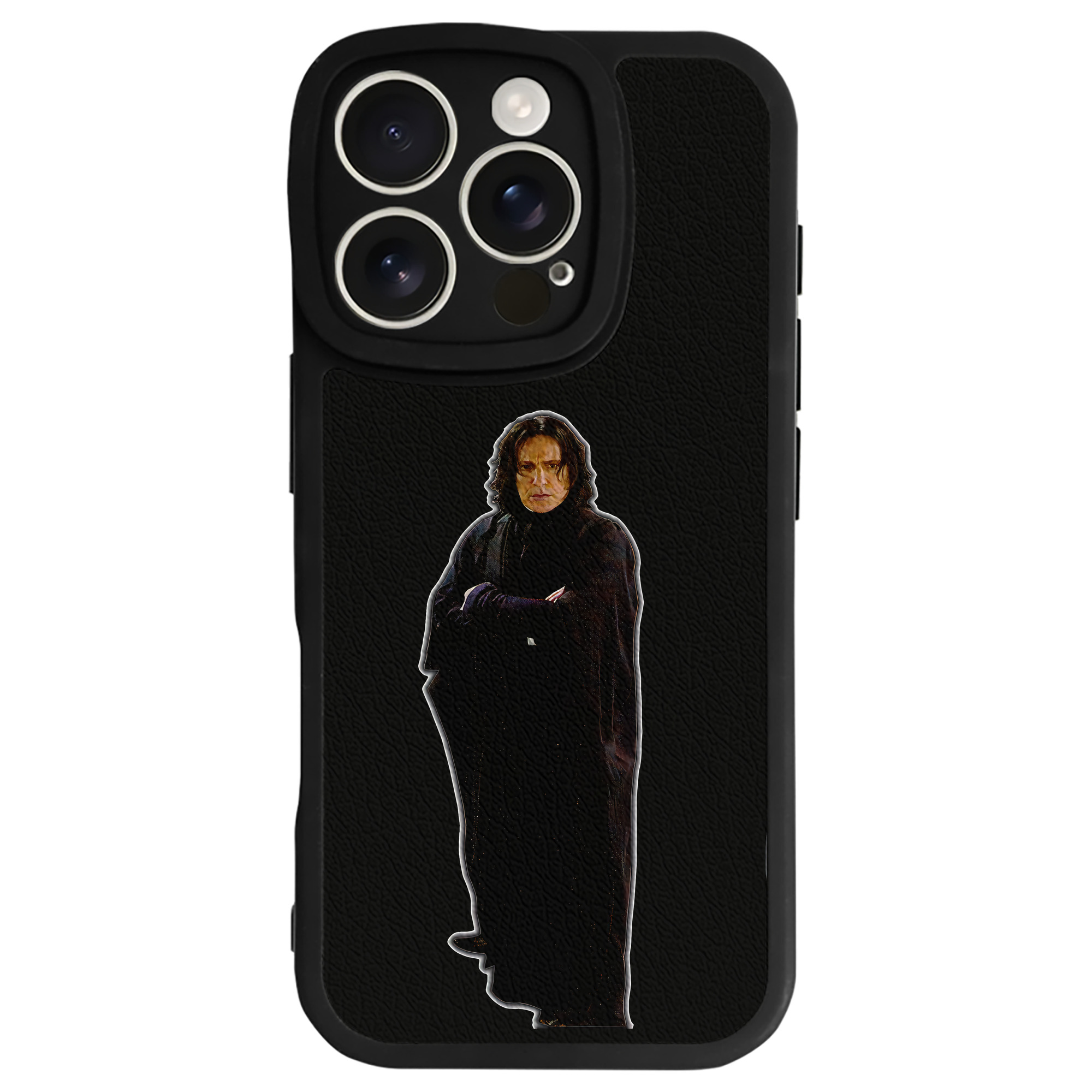 （画像用） Harry Potter ハリー・ポッターシリーズ 【iPhone 16シリーズ対応】シリコンスマホケース（レザー調） 材質：シリコン